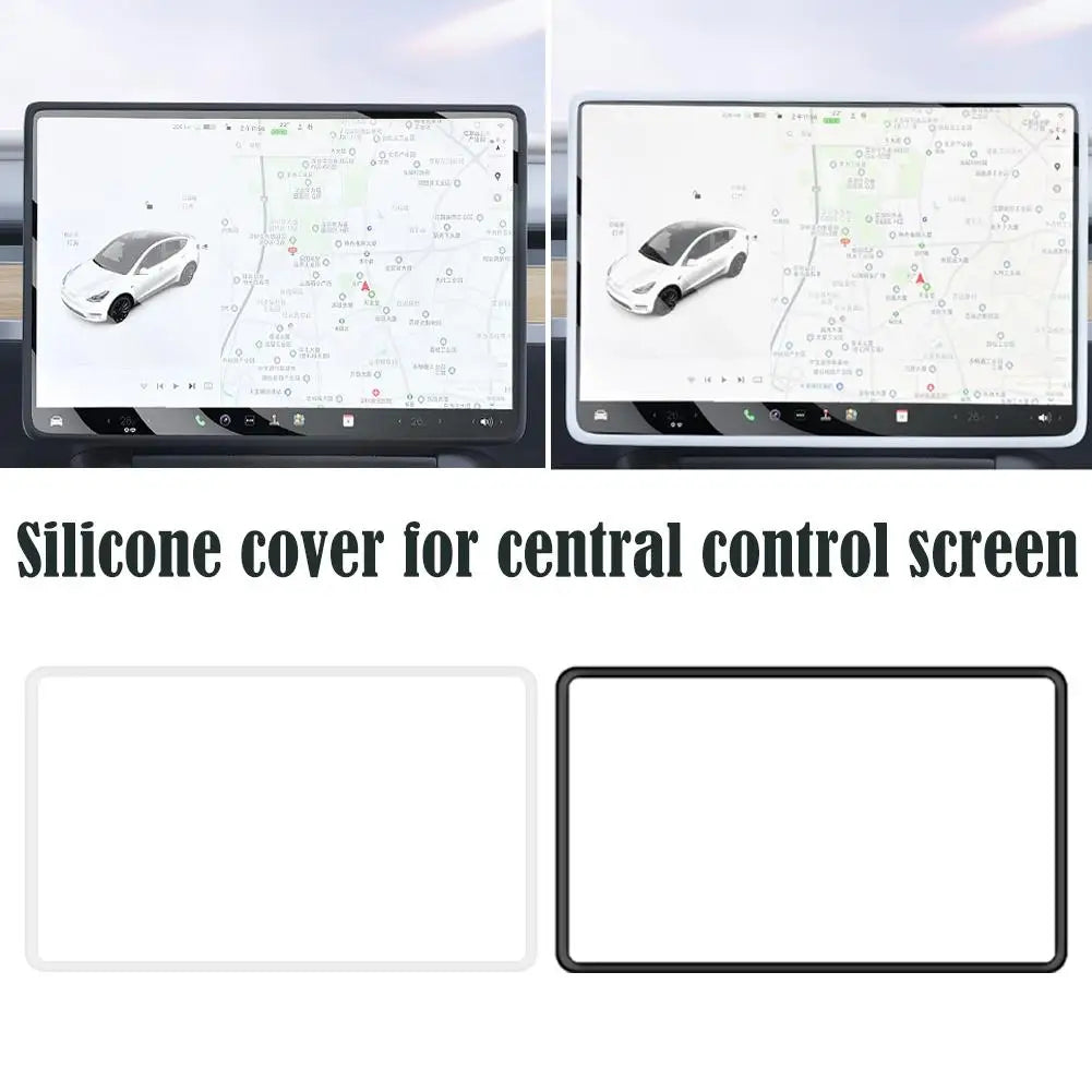 Tesla Model Y Juniper 2026 Silicone Screen Frame Protector