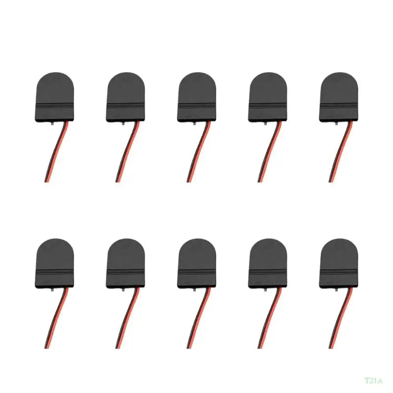 CR2032 LIR2032 Coin Cell Battery Holder with Switch – 10 Pack