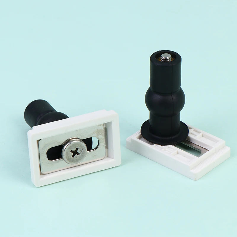 Toilet Seat Fixing Plate Buckle & Expansion Screws Kit