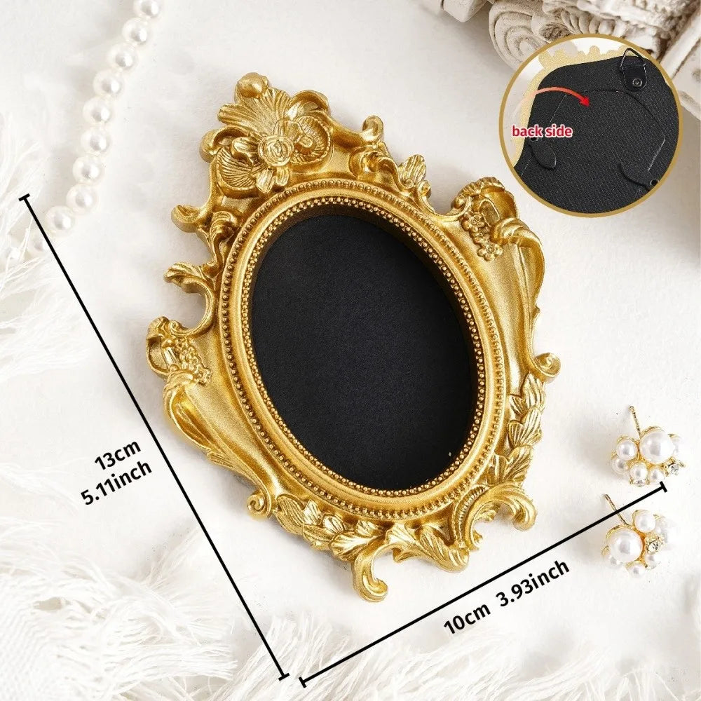 Hanging Mini Resin Photo Frames – Vintage DIY Wall Decor
