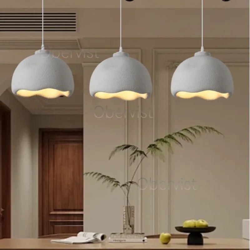 Wabi Sabi Pendant Light | Dimmable E27 LED Ceiling Fixture