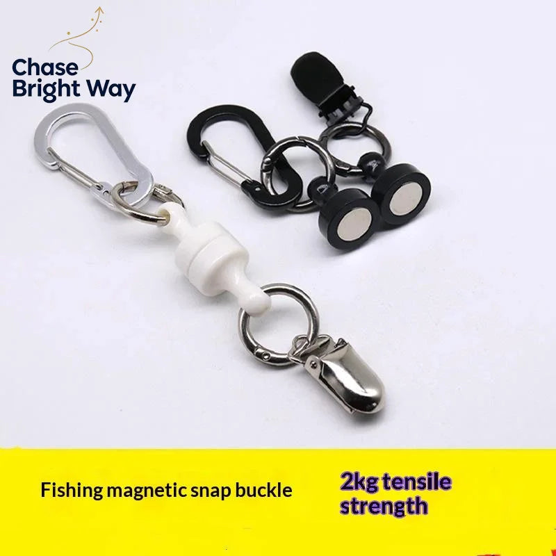 Magnetic Fishing Tool Buckle – 2kg Neodymium Carabiner Clip
