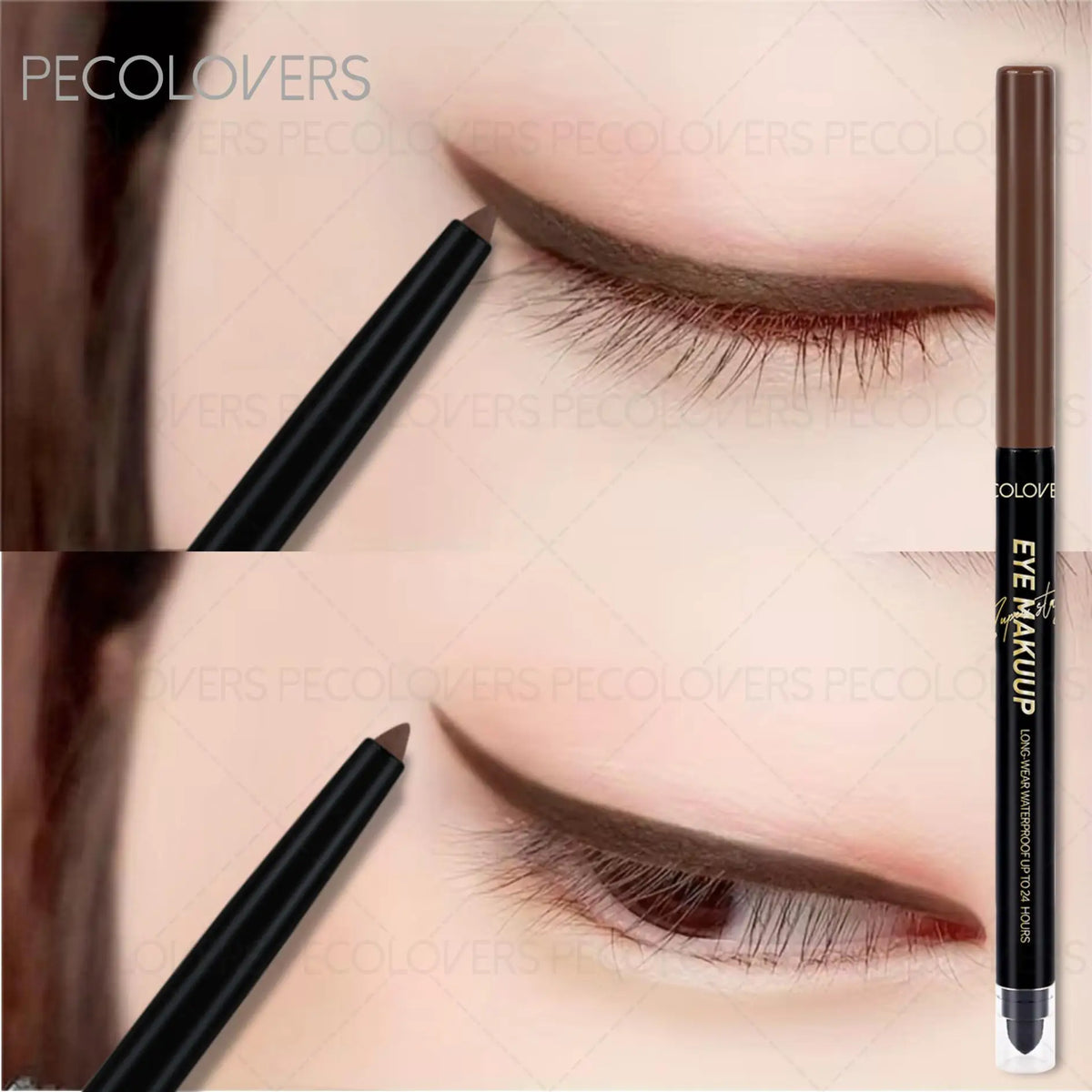 Waterproof Gel Eyeliner & Eyeshadow Pencil – Matte, Long-Lasting