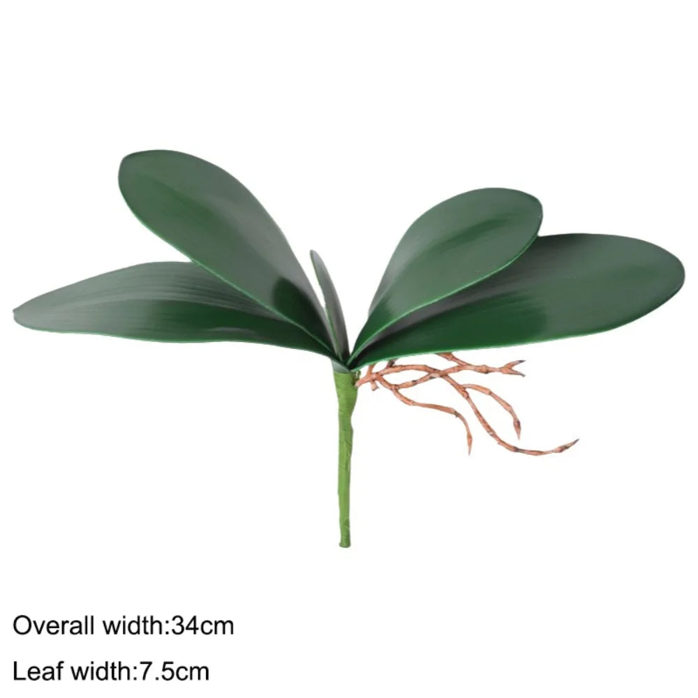 Real Touch Artificial Green Leaf Branch – Home & Floral Decor