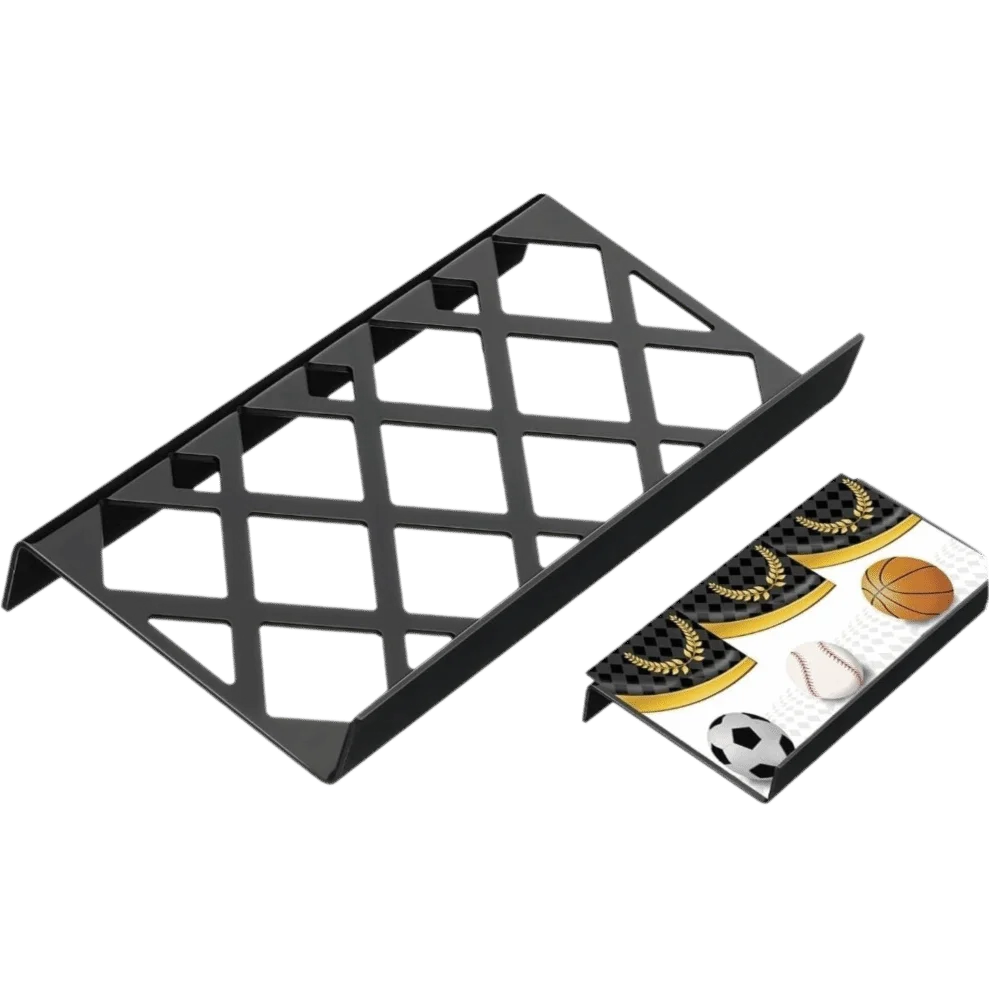 Acrylic Trading Card Display Riser – Matte Black Stand Organizer