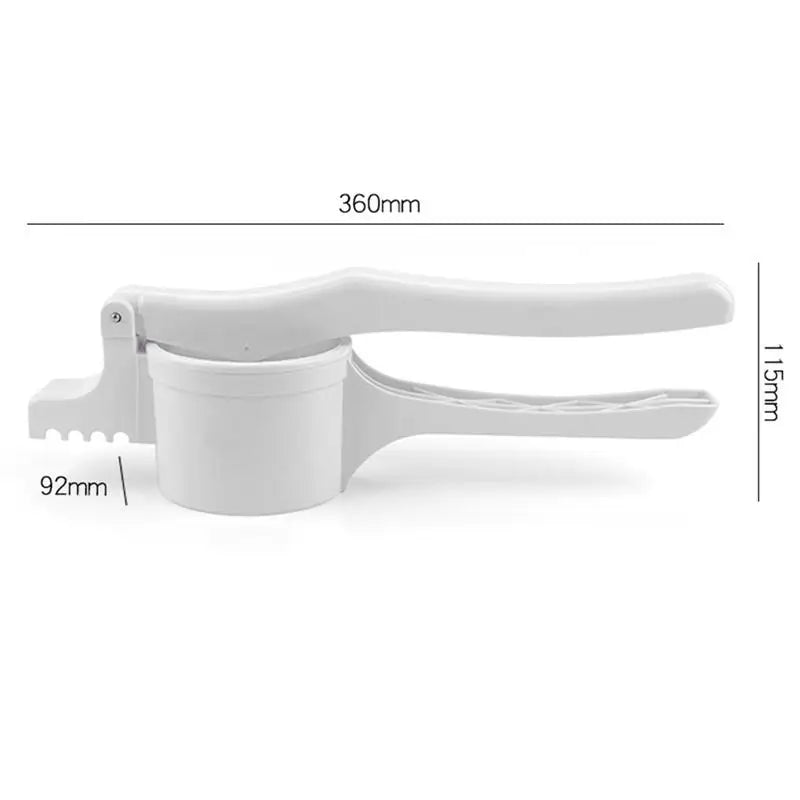 Stainless Steel Potato Ricer – Manual Vegetable & Fruit Masher