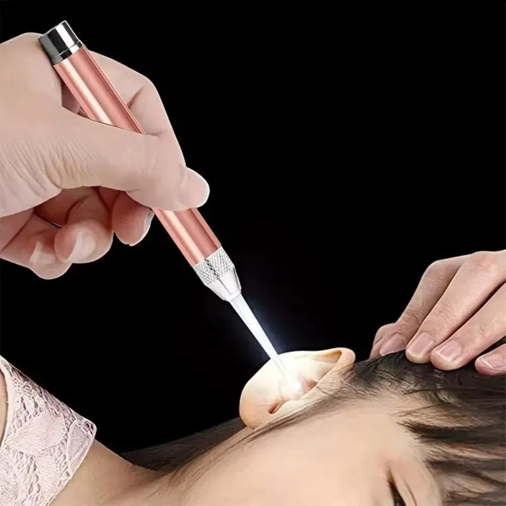 Stainless Steel LED Ear Scoop – Lighted Ear Cleaning Tool