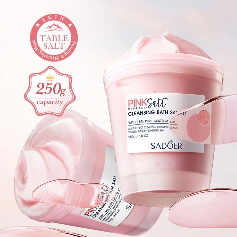Sadoer Himalayan Salt Exfoliating Bath Salt – Skin Scrub