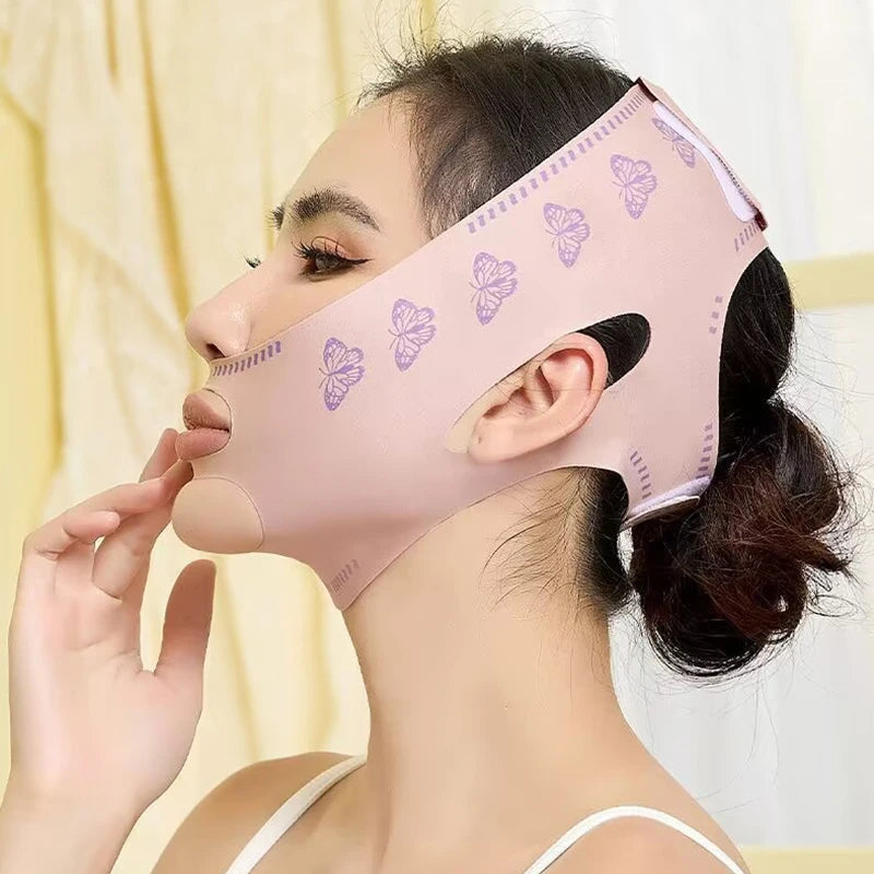 V-Line Face Shaping Band – Chin Lift & Cheek Contouring Mask