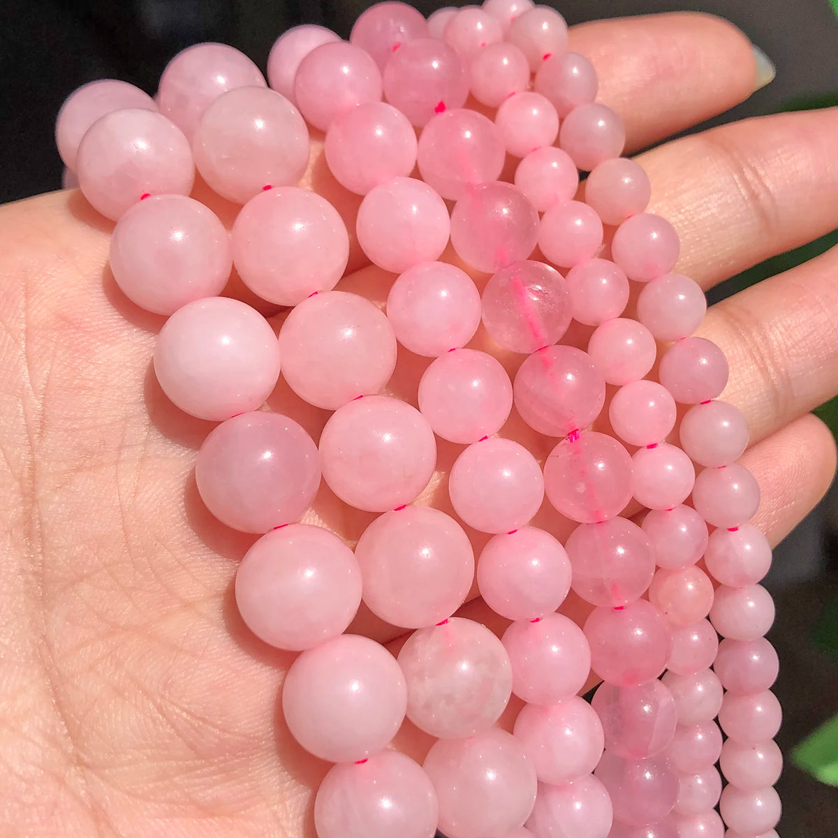 Yooperlite Fire Sodalite Round Stone Beads – 15" Jewelry Strand