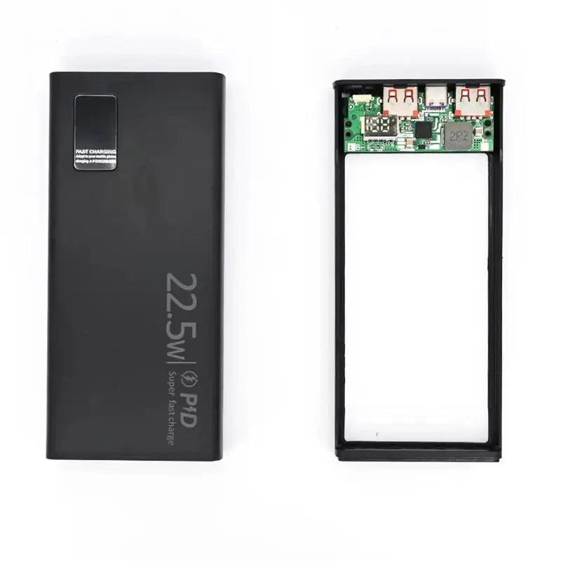 PD 22.5W DIY Power Bank Kit – 1260110 Battery Case & Board
