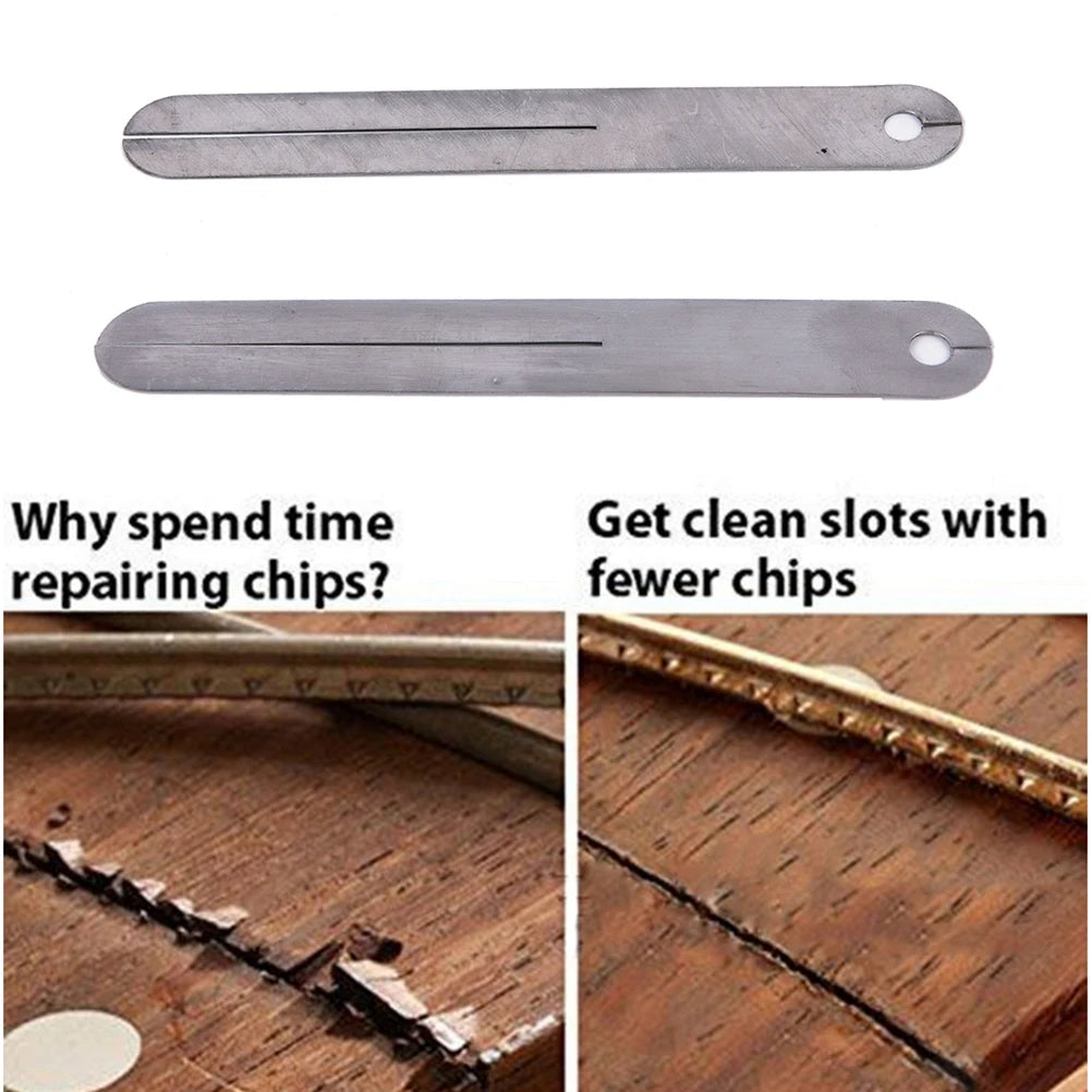 Guitar Fret Puller Protector Steel Plates – 2-Pack Repair Tool