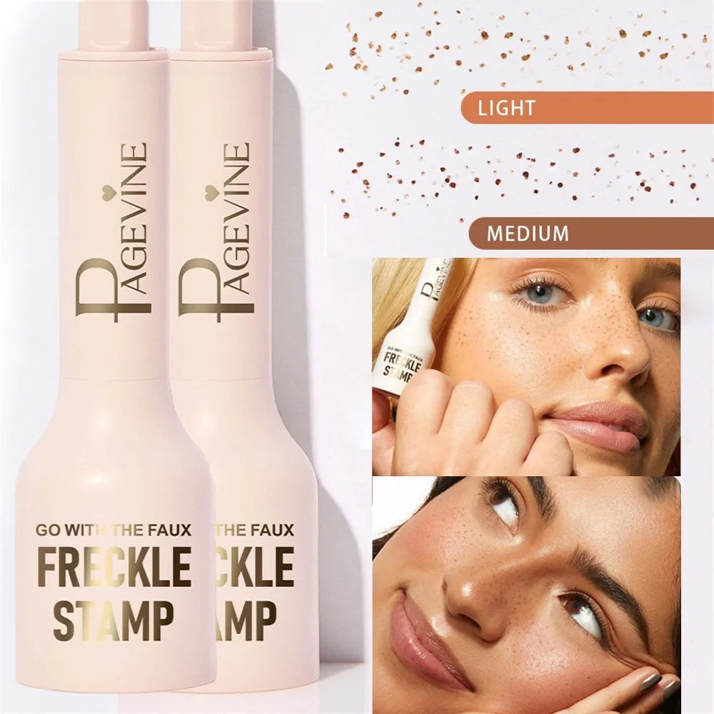 Dual-Head Freckle Stamp Pen – Waterproof Natural Makeup