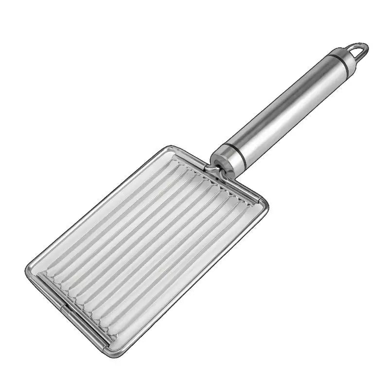 Stainless Steel Tomato Slicer – Manual Fruit & Veggie Cutter