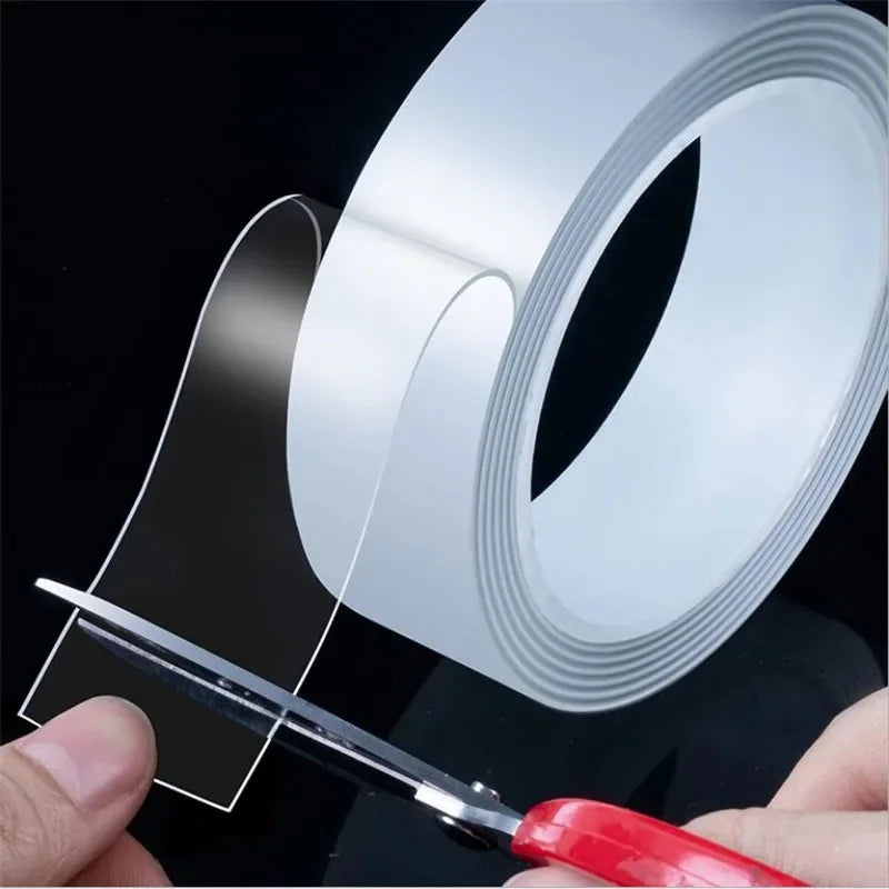 Strong Transparent Nano Tape – Waterproof, Reusable, No Residue