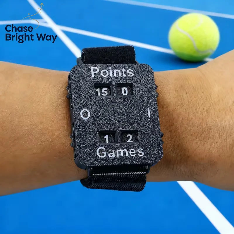Cricket Tennis Padel Scorer Wristband – Instant Score Tracker