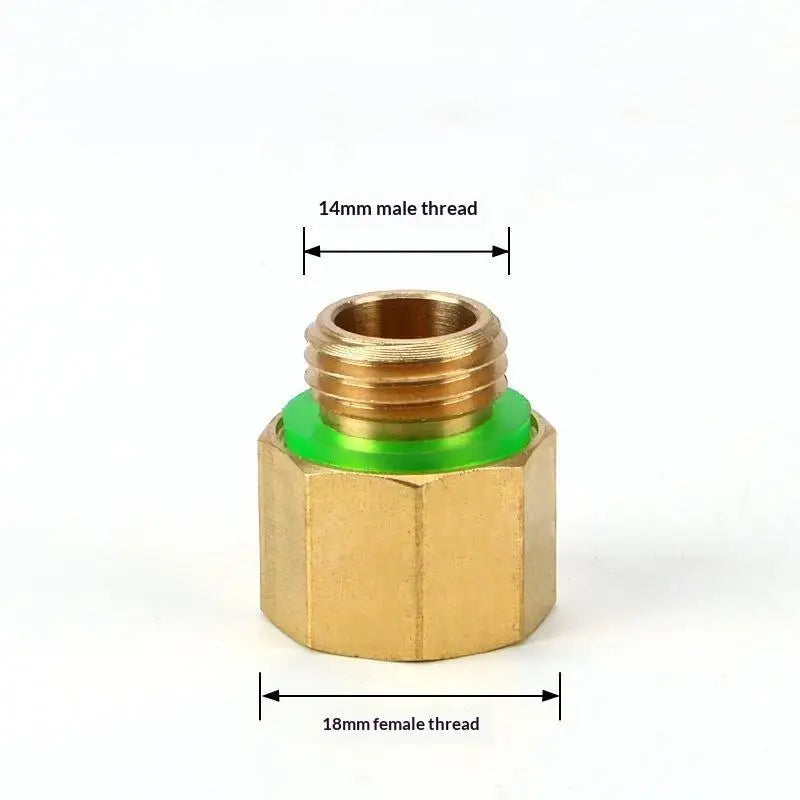 Brass Reducing Straight Connector 14/18mm – Spray Boom Fitting
