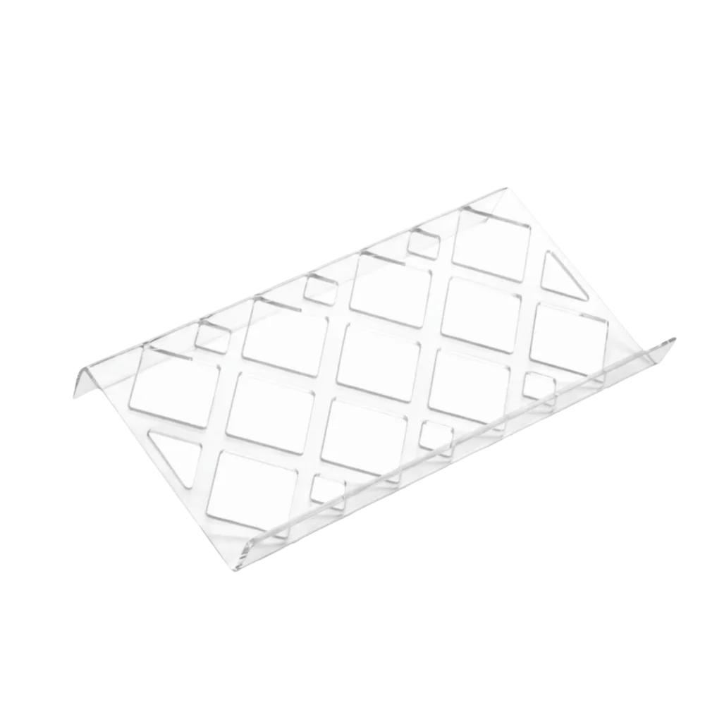 Acrylic Trading Card Display Riser – Matte Black Stand Organizer