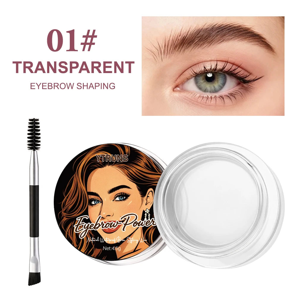 YTRUNS Tinted Brow Gel – 6 Colors Waterproof Eyebrow Mascara