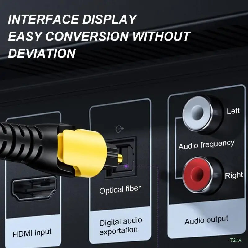 SPDIF to 3.5mm Audio Converter – Digital Optical Sound Adapter