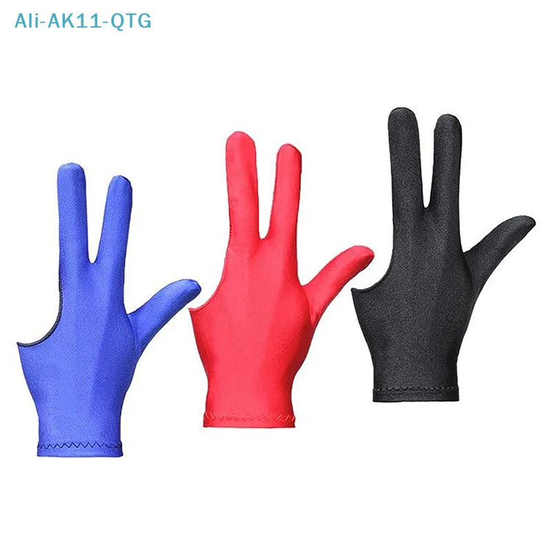 Three-Finger Billiard Glove – Left Hand Pool & Snooker Cue
