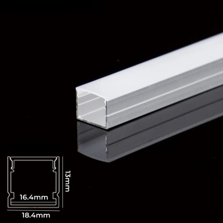 Recessed LED Aluminum Channel Profile V/U/YW Shape – 0.5m & 1m