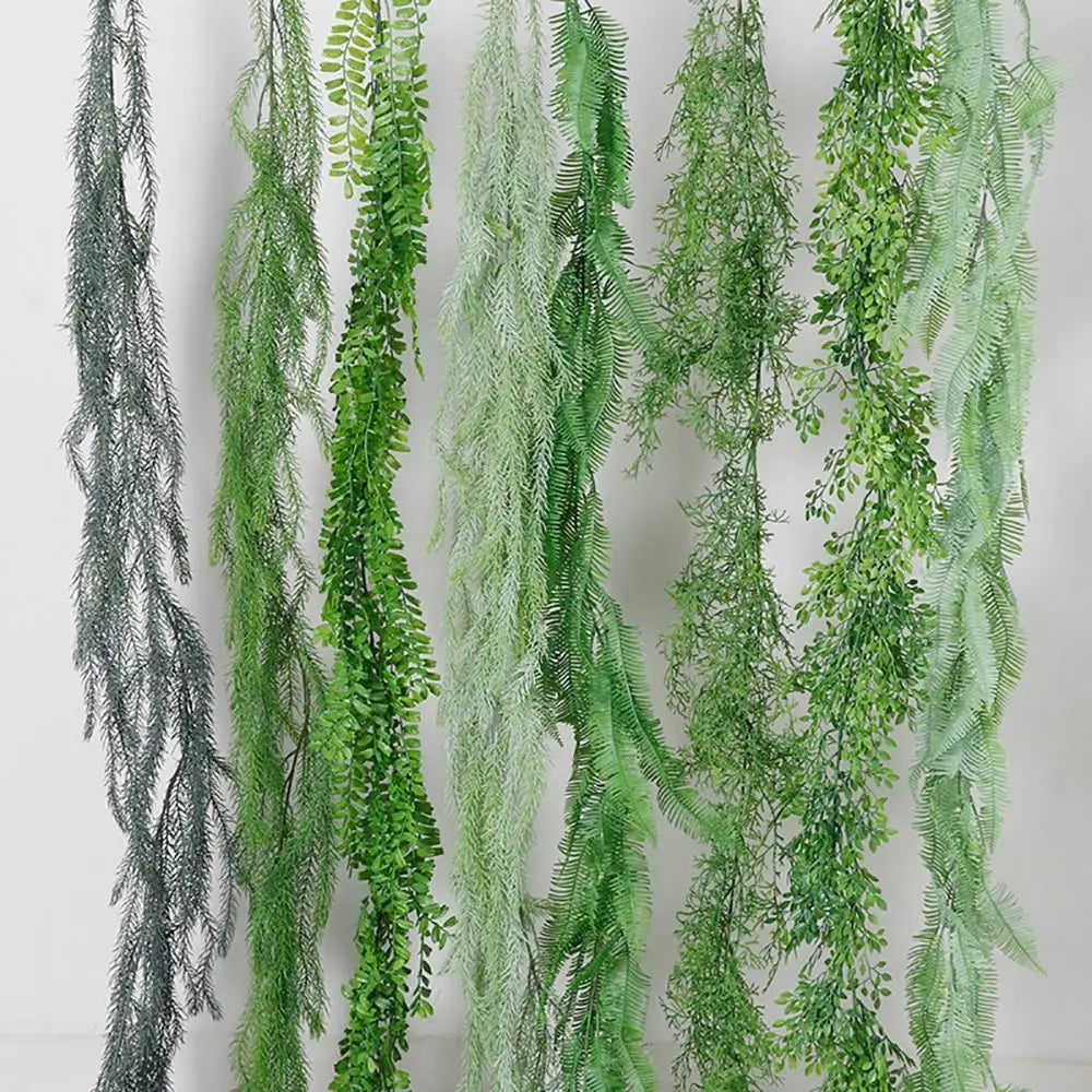 Extra Long Artificial Fern Vine Garland – Wall Hanging Décor