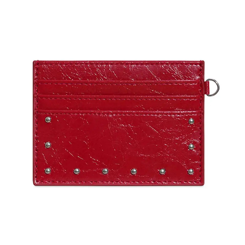 Ultra Thin Mini Card Holder Wallet – Multi-Slot PU Purse