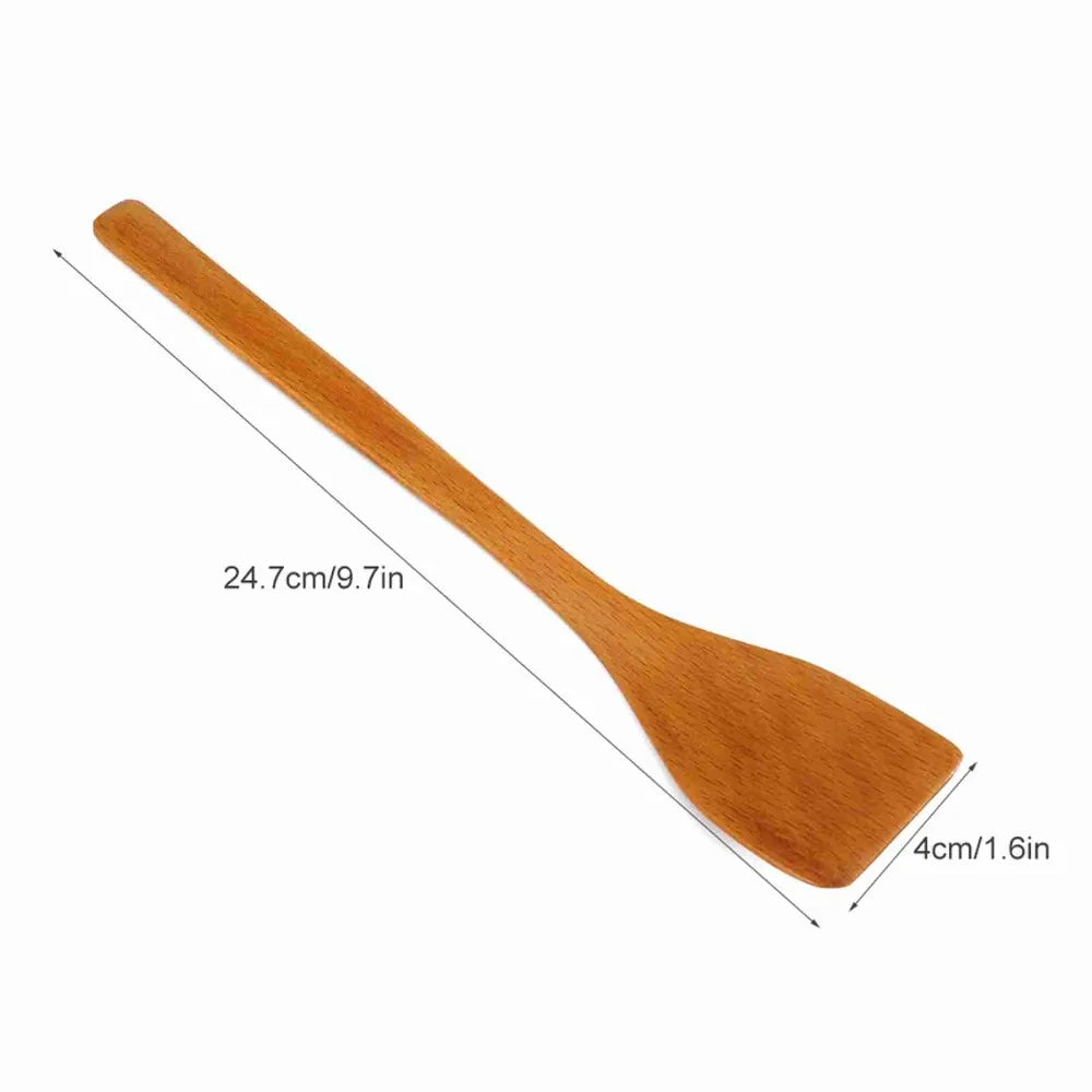 Wooden Spatula – Non-Stick Safe Heat-Resistant Kitchen Turner