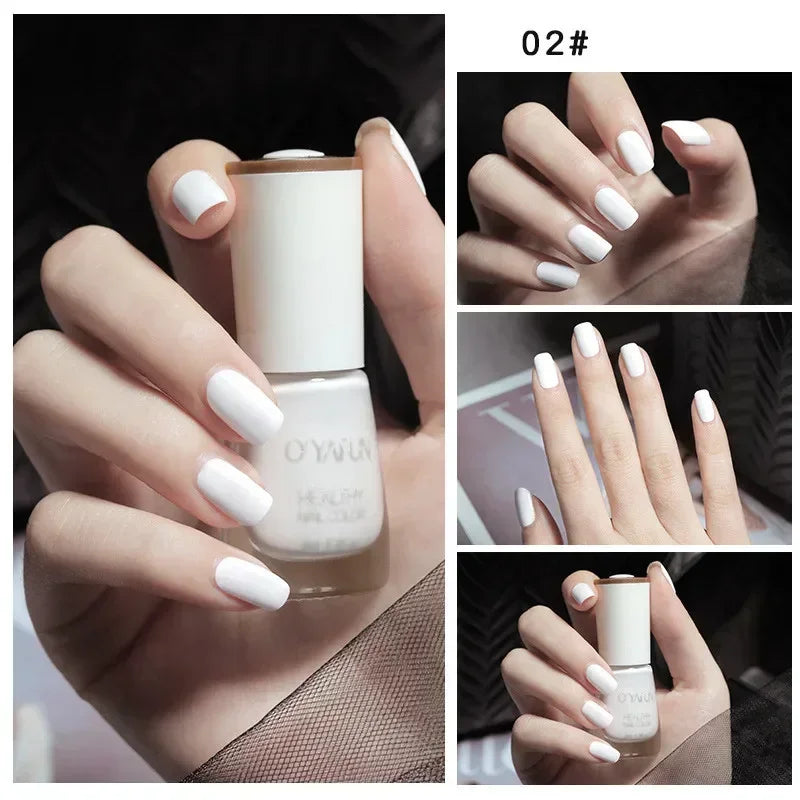 40 Autumn Brown Shades Water-Based Peel Off Gel Nail Polish