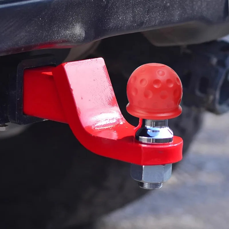 Universal Tow Ball Cover Cap – Dustproof Rubber Hitch Protector