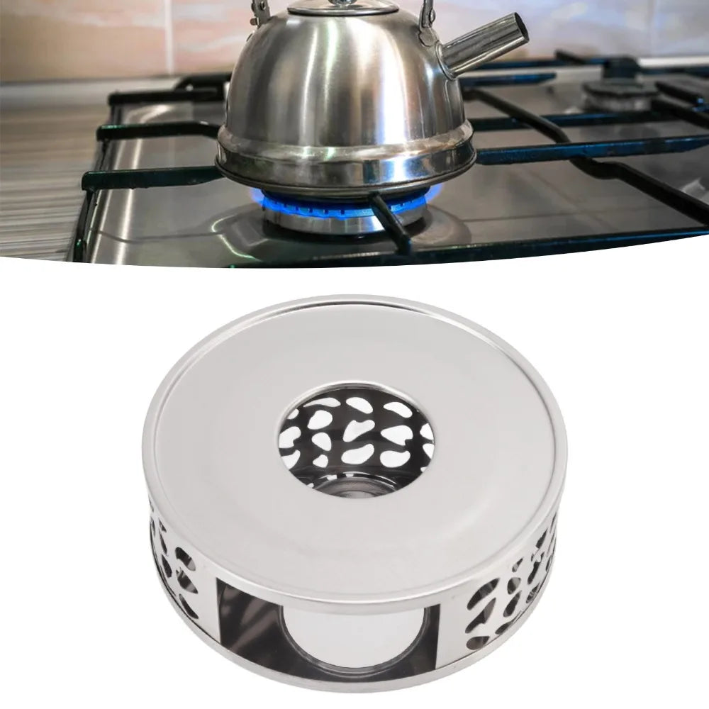 Stainless Steel Teapot Warmer – Hollow Candle Tea Heater
