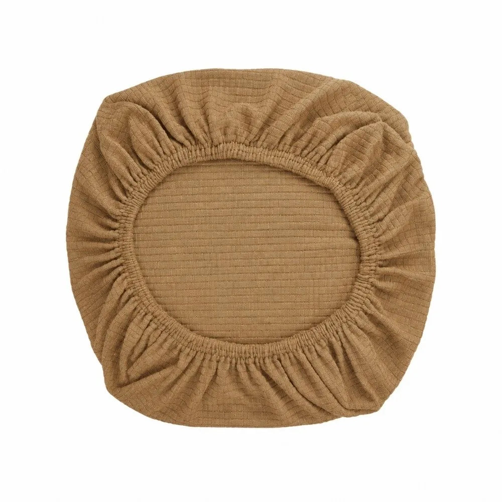 Velvet Stretch Office Chair Seat Cover – Washable Non-Slip