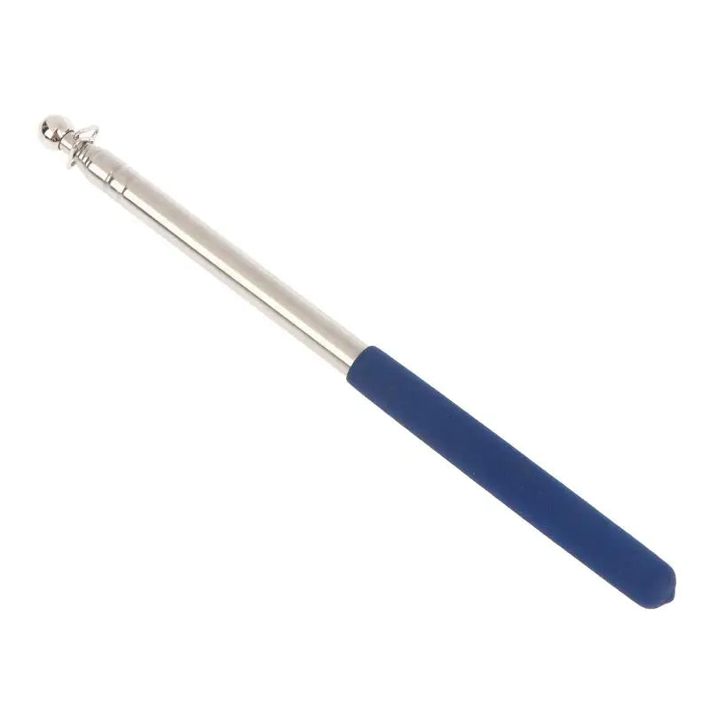 Telescopic Steel Teaching Pointer & Flag Wand 1.2M