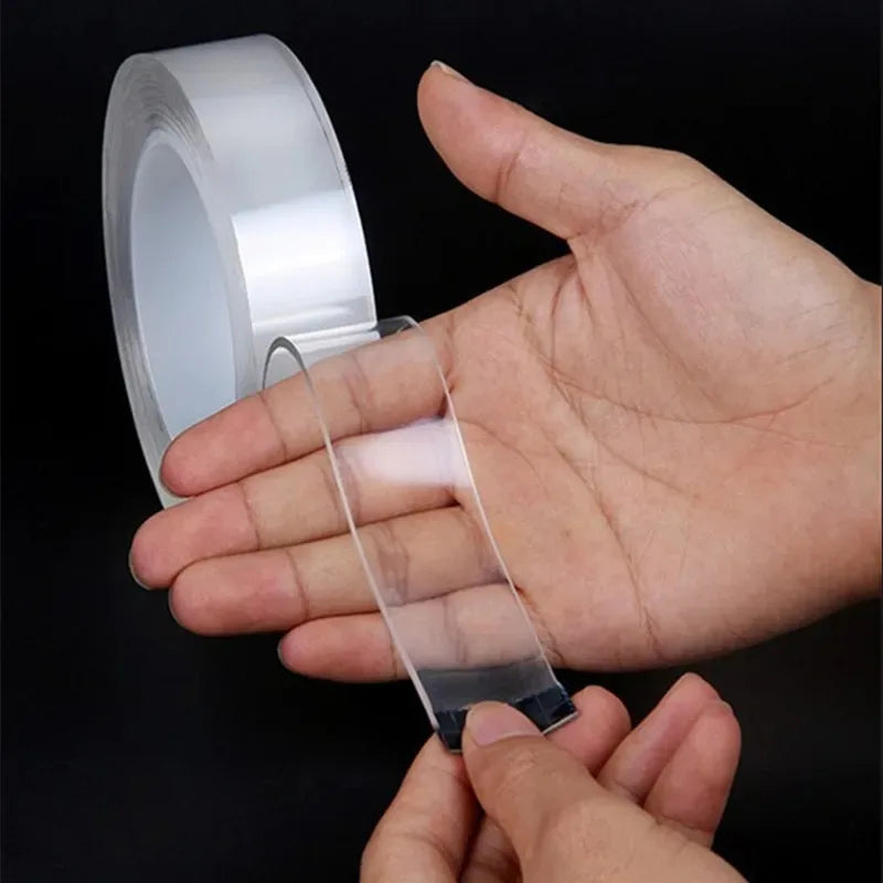 Strong Transparent Nano Tape – Waterproof, Reusable, No Residue