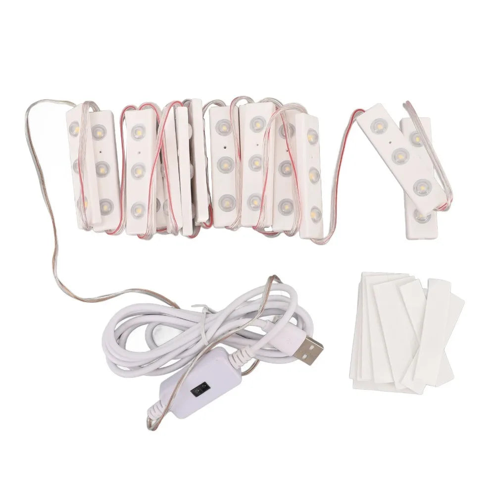 USB Vanity Mirror Light – Dimmable 4000K LED Makeup Lights