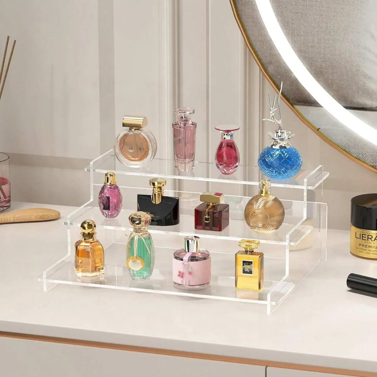 Acrylic Tiered Display Stand for Blind Box Figures | SAMMY