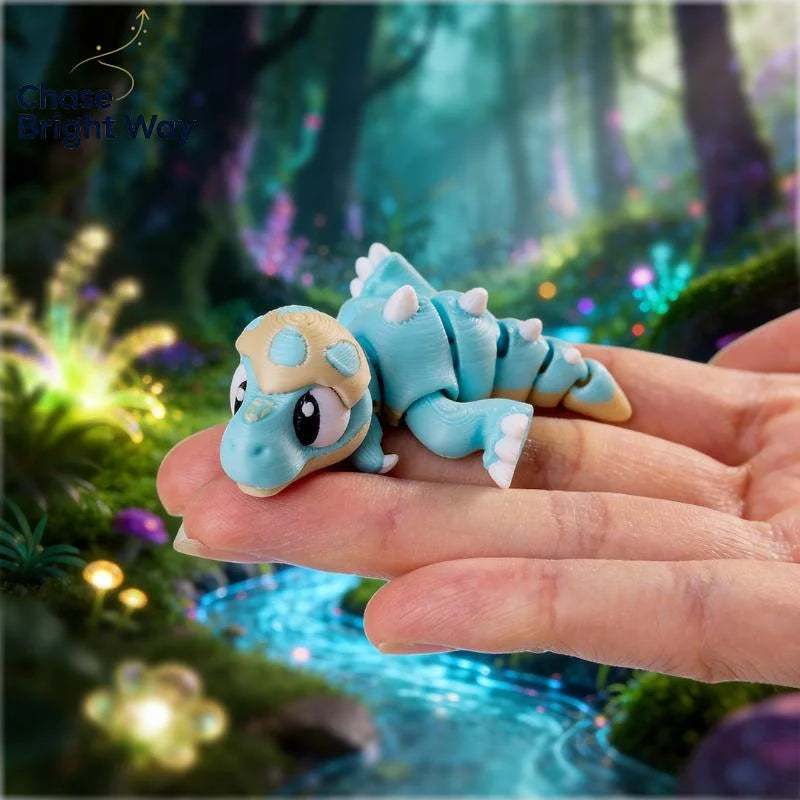 3D Printed Articulated Dinosaur Figure – Movable Joints Toy