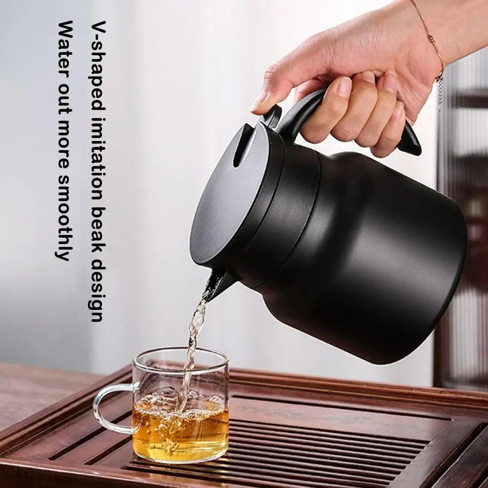 Stainless Steel Teapot 1000ml | Loose Leaf Infuser Pot