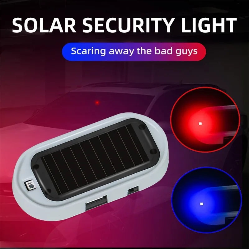 Solar LED Security Strobe Light – Car Motorcycle Truck