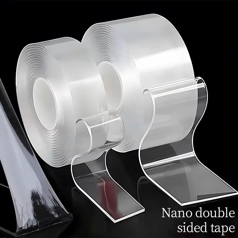 Nano Tape Double-Sided Transparent Reusable Waterproof | 1–5m