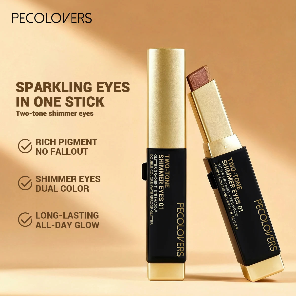 SAMMY Natural Eyeshadow Stick – Sweat-Proof All-Day Eye Tint