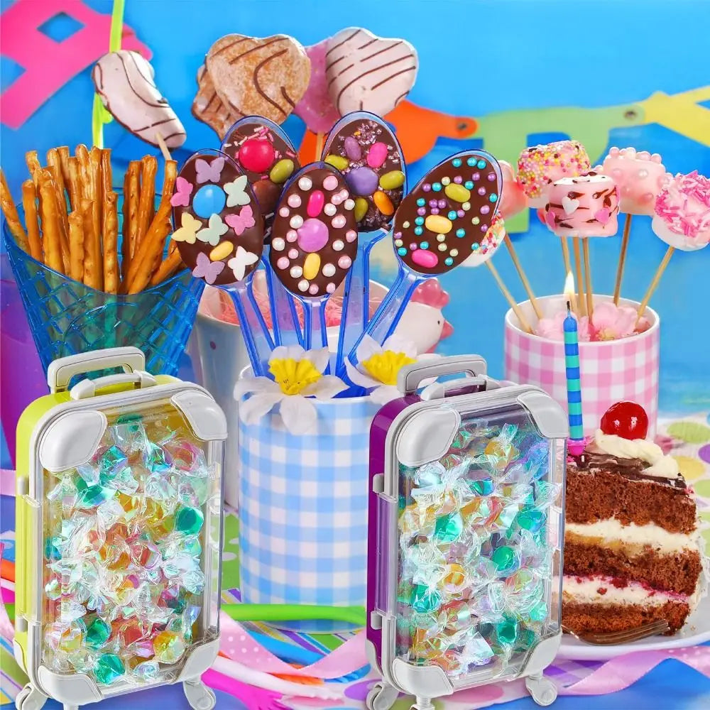 Mini Suitcase Candy Box – Novelty Party Favor Trolley Case