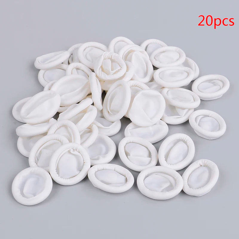 Latex Rubber Finger Cots | Anti-Slip Elastic Protector Covers