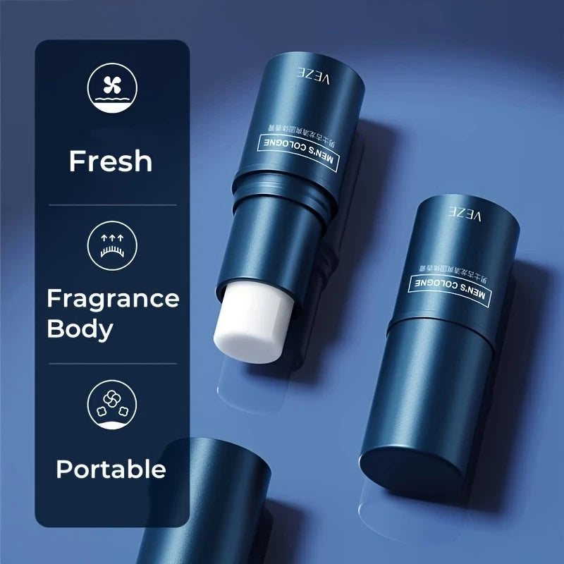 SAMMY Men's Solid Perfume Stick – Light Fresh Scent Travel