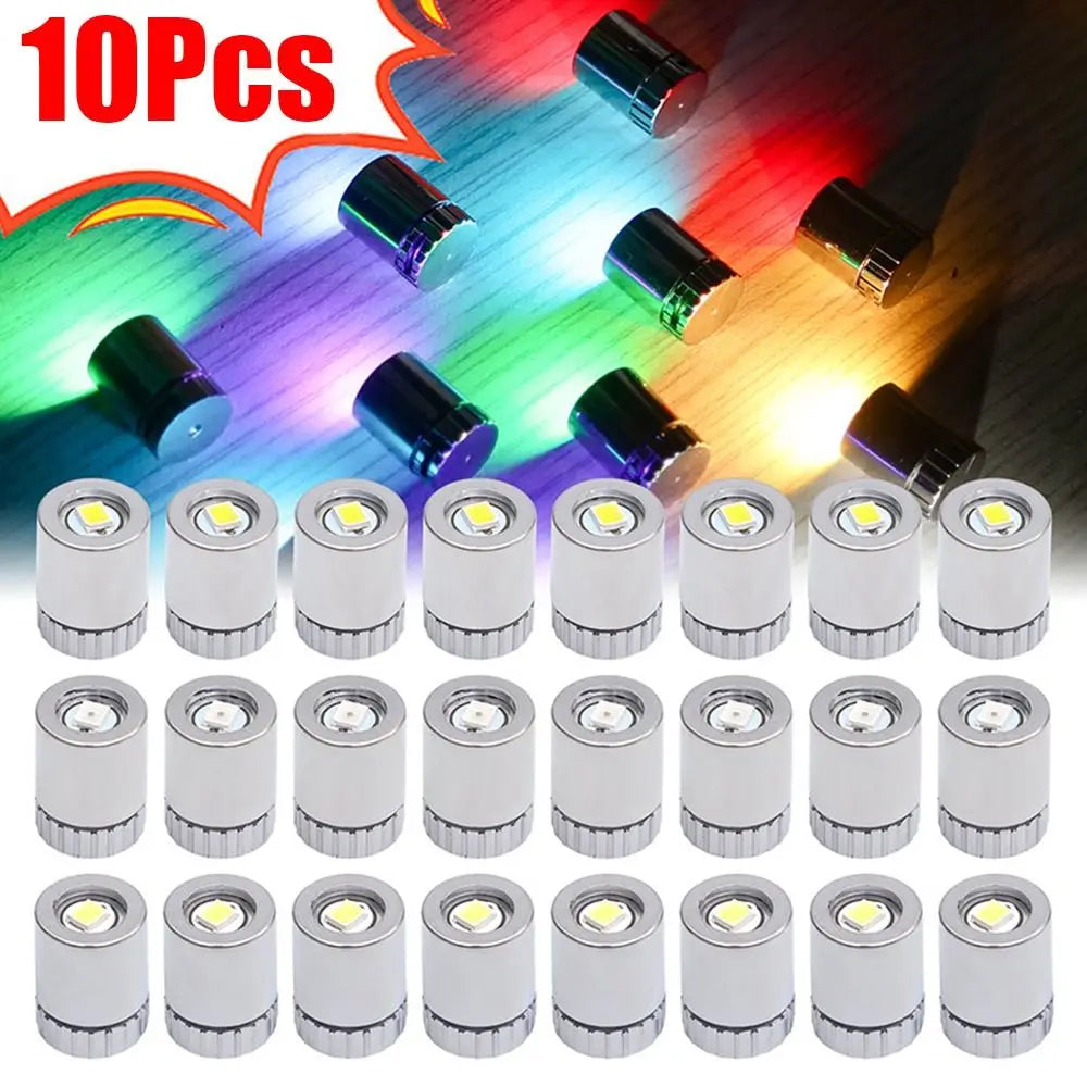10-Pack Mini Battery-Powered LED Bulb Lights | Party Decor