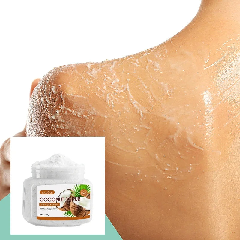 SAMMY 350g Coconut Body Scrub – Walnut & Glycerin Exfoliant