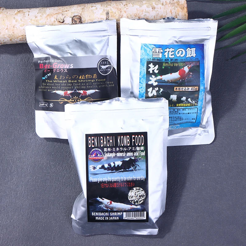 Crystal Red Shrimp Food – Natural Spinach Mix 35g Aquarium