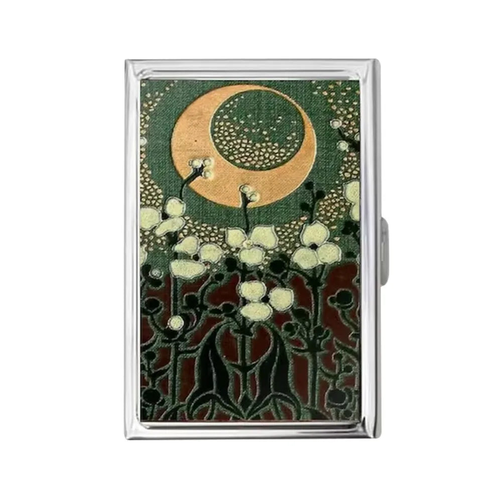 Vintage Metal Card Case – Business Card & ID Holder