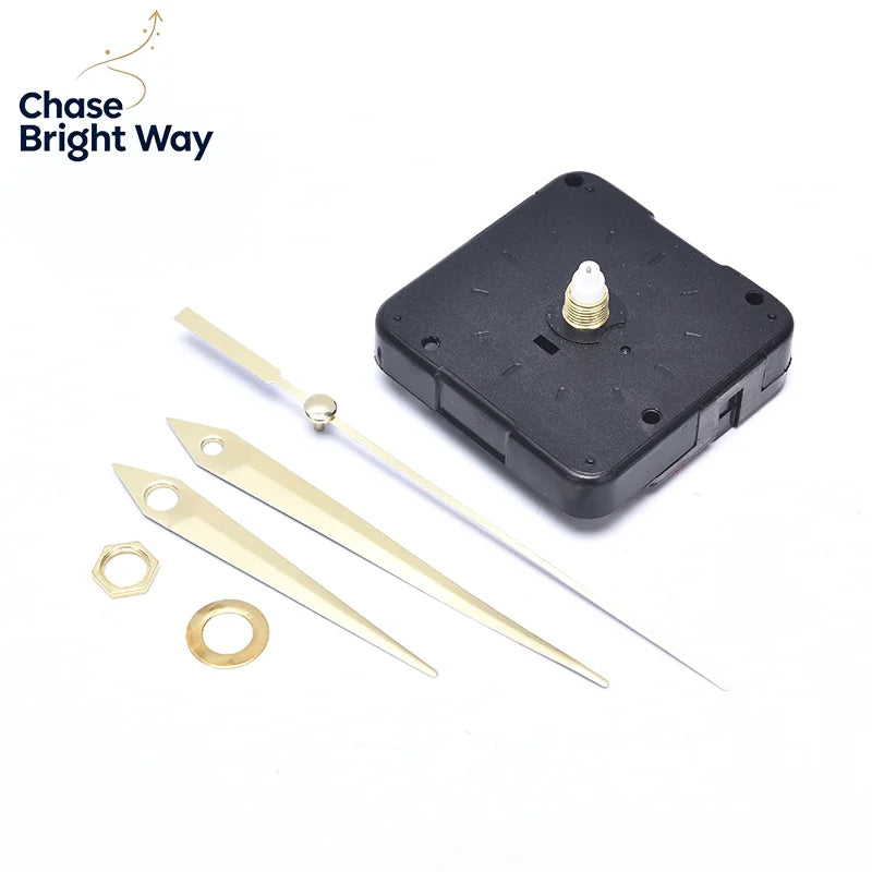 Silent Quartz Clock Movement Mechanism Set – No-Tick Wall Repair